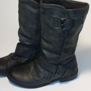 Combat Moto Boots Women's 7.5